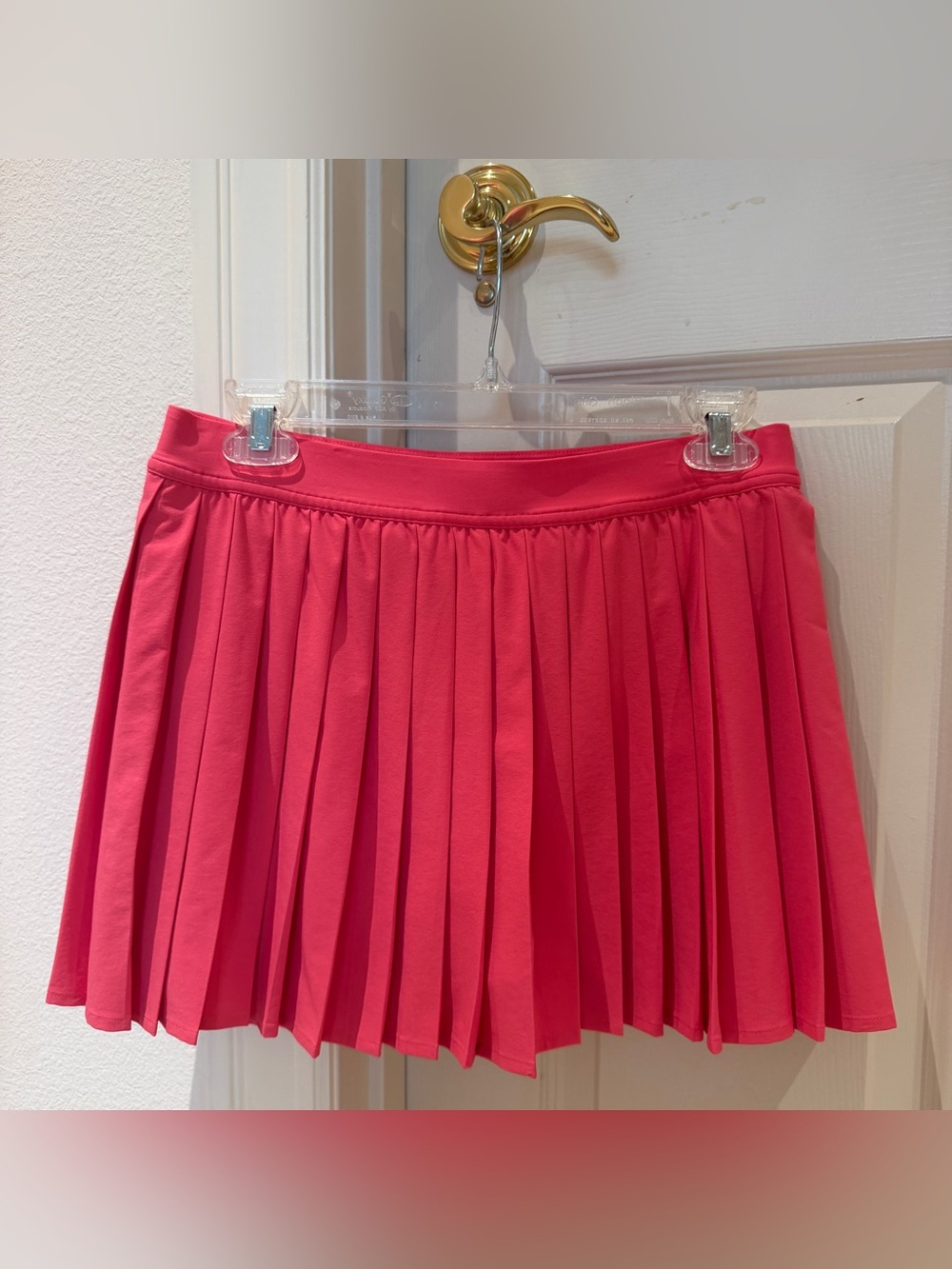 NWOT Lululemon Pleat to Street Skirt Coral Pink Size 8